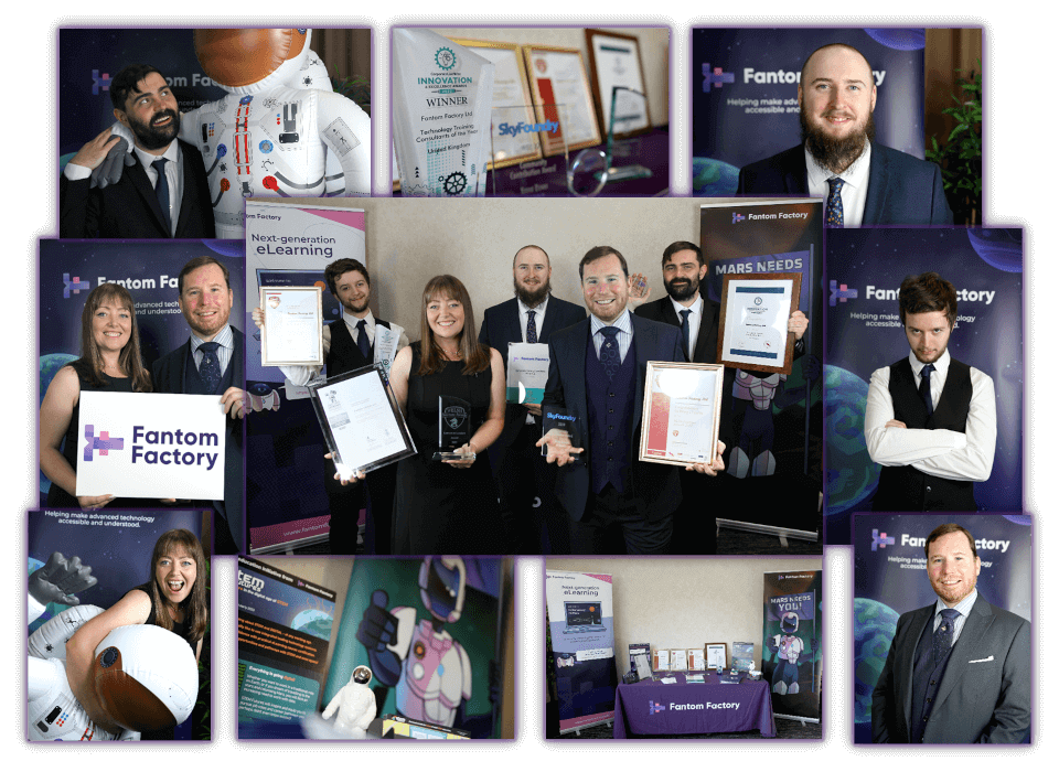 team photo montage