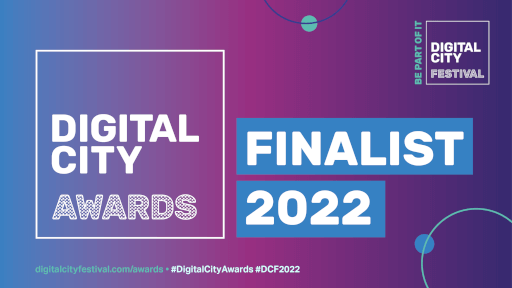 Fantom Factory is a Digital City 2022 Finalist :: Best Use of Technology in Education, Webdev project of the year, Innovation of the year, and Best small digital company