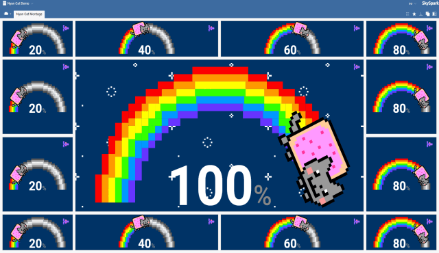 nyan cat banner