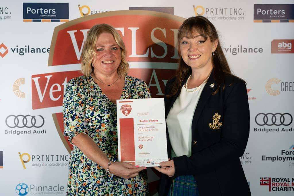 Welsh Veterans Awards Finalist!