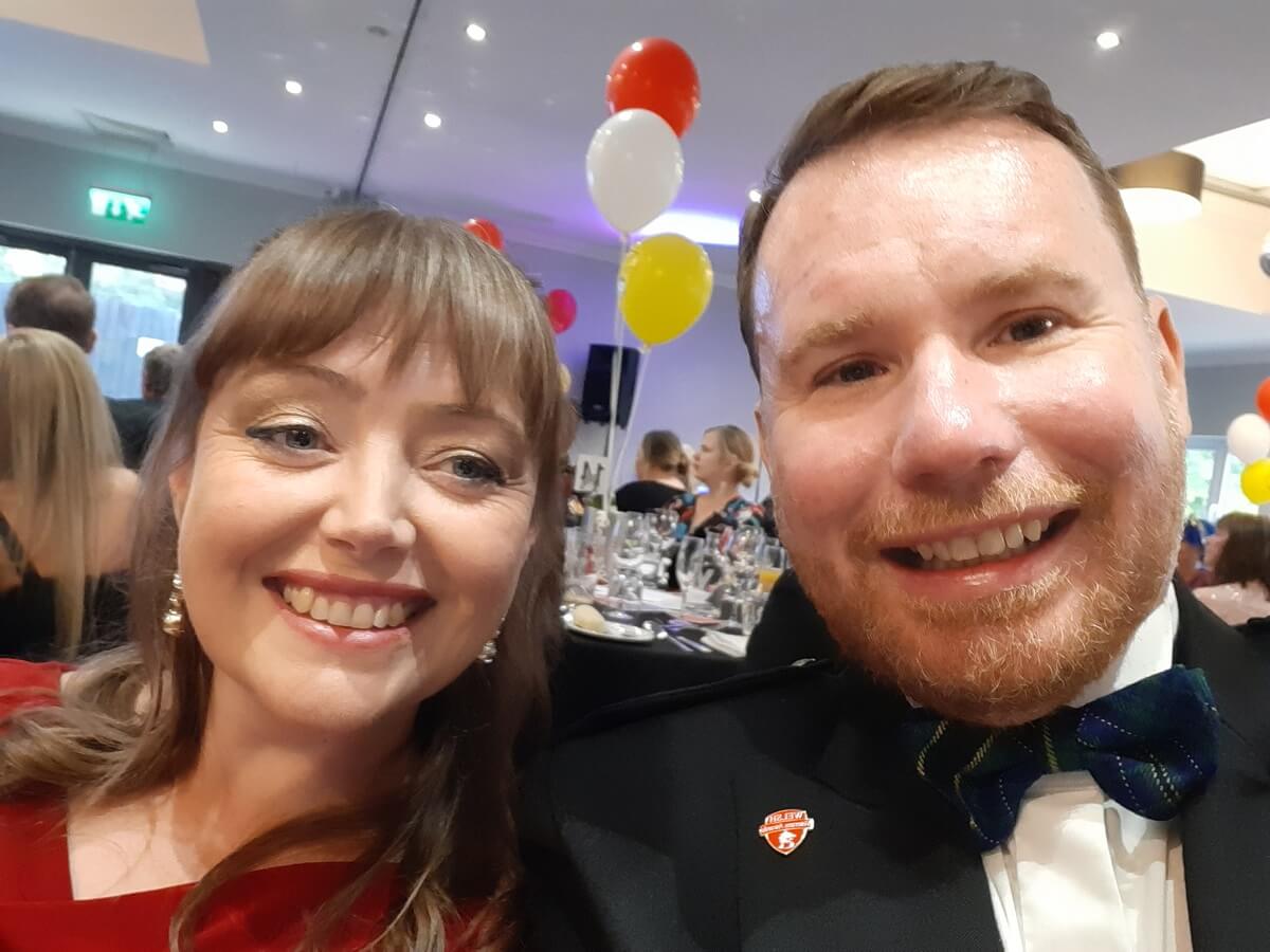 We won the silver!